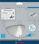 Пильный диск Bosch PRO из алюминия для беспроводной циркулярной пилы, 165 мм.