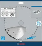 Пильный диск Bosch PRO из алюминия диаметром 210 мм для аккумуляторных инструментов.
