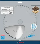 Пильный диск для аккумуляторной циркулярной пилы Bosch PRO Wood 254 мм T24.
