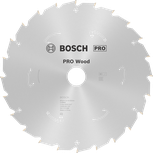 Пильный диск для аккумуляторной циркулярной пилы Bosch PRO Wood 254 мм T24.