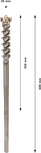 Сверло Bosch PRO SDS max-9 Break Through 45 мм.
