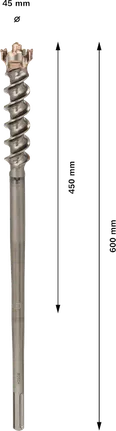 Сверло Bosch PRO SDS max-9 Break Through 45 мм.