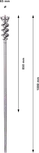 Сверло Bosch PRO SDS max-9 Break Through, диаметр 65 мм.