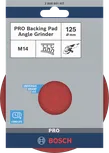 Опорная пластина Bosch PRO 125 мм M14 для угловых шлифовальных машин.