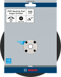 Мягкая опорная пластина Bosch PRO 180 мм для угловых шлифовальных машин.