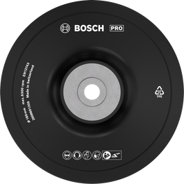 Мягкая опорная пластина Bosch PRO 180 мм для угловых шлифовальных машин.