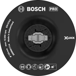 Мягкая опорная подушка Bosch PRO 125 мм для шлифовальных машин X-Lock.