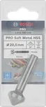 Зенкерное сверло Bosch PRO Soft Metal HSS 20,5 мм для прецизионного сверления.