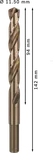 Сверло Bosch PRO HSS-Co диаметром 11,5 мм.