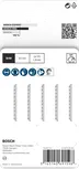 Пильные полотна Bosch PRO Plastics PMMA clean T102BF для лобзика, 92 мм, комплект из 5 штук.