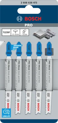 PRO Metal thick and thin T123XF