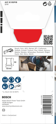 Лезвие для мультитула Bosch PRO AIZ 32 BSPIB 32×50 мм.