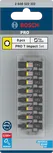 Набор ударных бит Bosch PRO Torx, 8 шт.