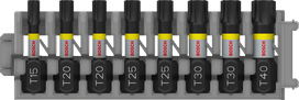 Набор бит Bosch PRO Torx Impact T15-T40, 8 шт.