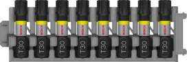 Набор из 8 бит Bosch PRO Torx Impact T30 25 мм.