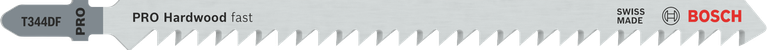 Пильный диск Bosch PRO Hardwood fast T344DF для лобзика по дереву.