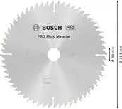 Пильный диск Bosch PRO Multi Material 254 мм.