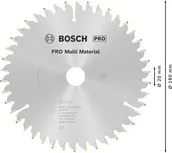 Пильный диск Bosch PRO Multi Material 160 мм.
