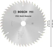 Пильный диск Bosch PRO Multi Material 184 мм.