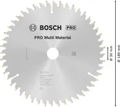 Пильный диск Bosch PRO Multi Material 180 мм.