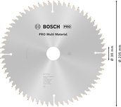 Пильный диск Bosch PRO Multi Material 235 мм.