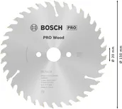 Пильный диск Bosch PRO Wood 150 мм для тонкой распиловки древесины.