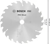 Пильный диск Bosch PRO Wood 190 мм T24.