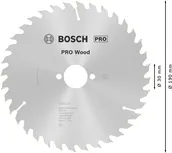 Пильный диск Bosch PRO для циркулярной пилы по дереву, 190 мм.