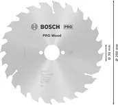 Пильный диск для циркулярной пилы Bosch PRO по дереву 200 мм, тип T24.
