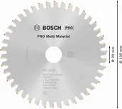 Пильный диск Bosch PRO Multi Material 130 мм.