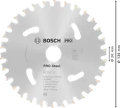Пильный диск Bosch PRO Steel для аккумуляторной циркулярной пилы, 136 мм.