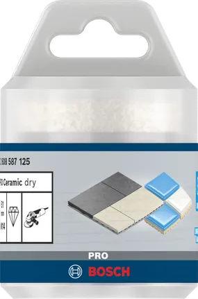 Сухой корончатый резак Bosch PRO для керамической плитки, диаметр 51 мм.
