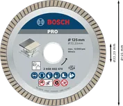 Керамический алмазный диск Bosch PRO, резка плитки 125 мм.