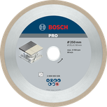 Алмазный диск Bosch PRO Ceramic, 250 мм для резки плитки.