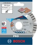 Алмазный диск Bosch PRO Stone 115×22,23×2,2 мм.