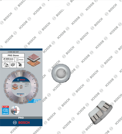 Алмазный диск Bosch PRO Stone 300×20/25,4 мм.