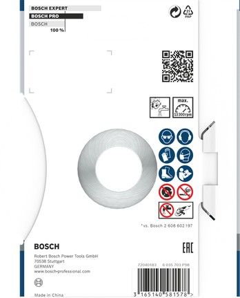 Алмазный диск по бетону Bosch PRO 115 x 22,23 мм.