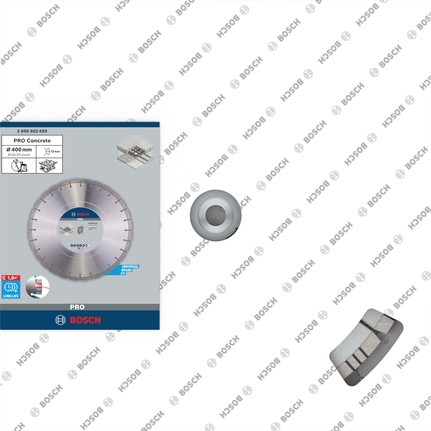 Алмазный диск по бетону Bosch PRO 400 x 20/25,4 мм.