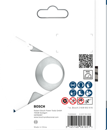 Абразивный алмазный диск Bosch PRO 115 x 22,23 мм.