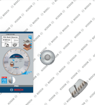 Алмазный диск Bosch PRO Multi Material 300×20 мм.