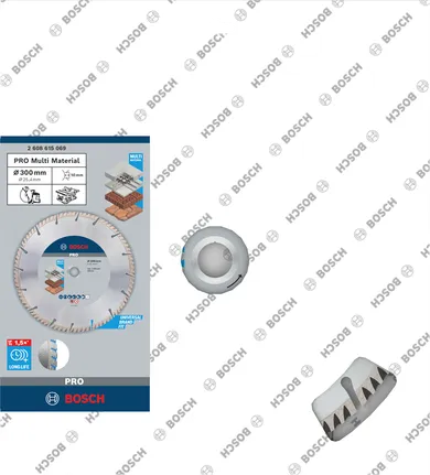 Алмазный диск Bosch PRO Multi Material 300×25,4 мм.