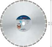 Алмазный диск Bosch PRO Multi Material 450 мм для универсальной резки.