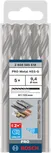 Набор из 5 сверл Bosch PRO Metal HSS-G диаметром 9,4 мм.