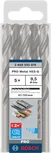 Набор сверл Bosch PRO Metal HSS-G диаметром 9,5 мм.
