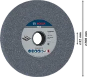 Шлифовальный круг Bosch PRO по металлу 200 x 25 x 32 мм G60.