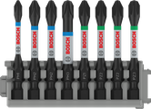 Набор бит для ударной отвертки Bosch PRO, 8 шт., 55 мм, в ассортименте.
