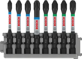 Набор бит для ударной отвертки Bosch PRO, 8 шт., 55 мм, в ассортименте.
