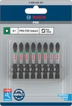 Ударные биты Bosch PRO PZ2 55 мм, 8 шт.