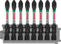 Bosch PRO Pozidriv Impact Bit PZ2 55 мм набор из 8 предметов.