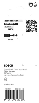Ударный гайковерт Bosch PRO 13 x 50 мм с шестигранным хвостовиком 1/4 дюйма.
